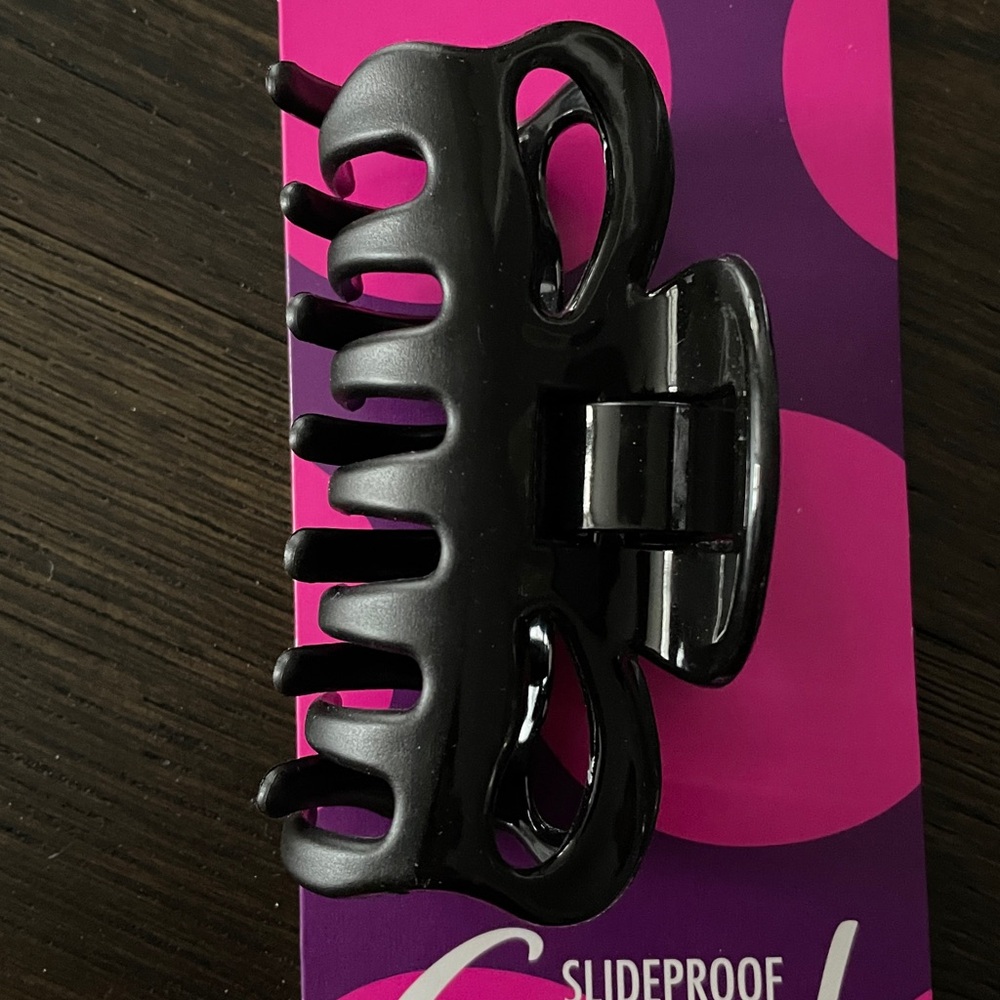Goody Black Slideproof Large Claw Clip - Picture 2 of 5
